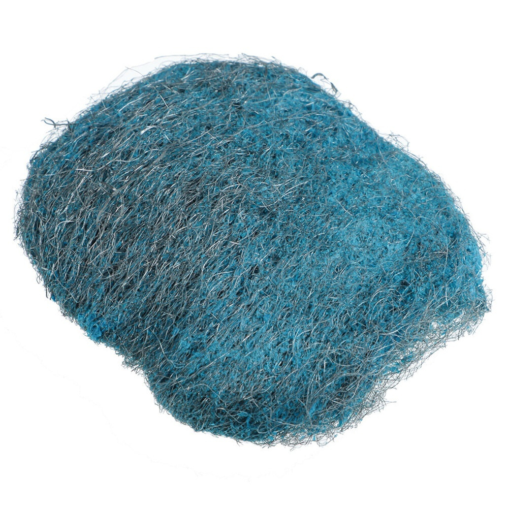 Мочалка для посуды металлическая с мылом 6шт 6,5*4,5см VETTA