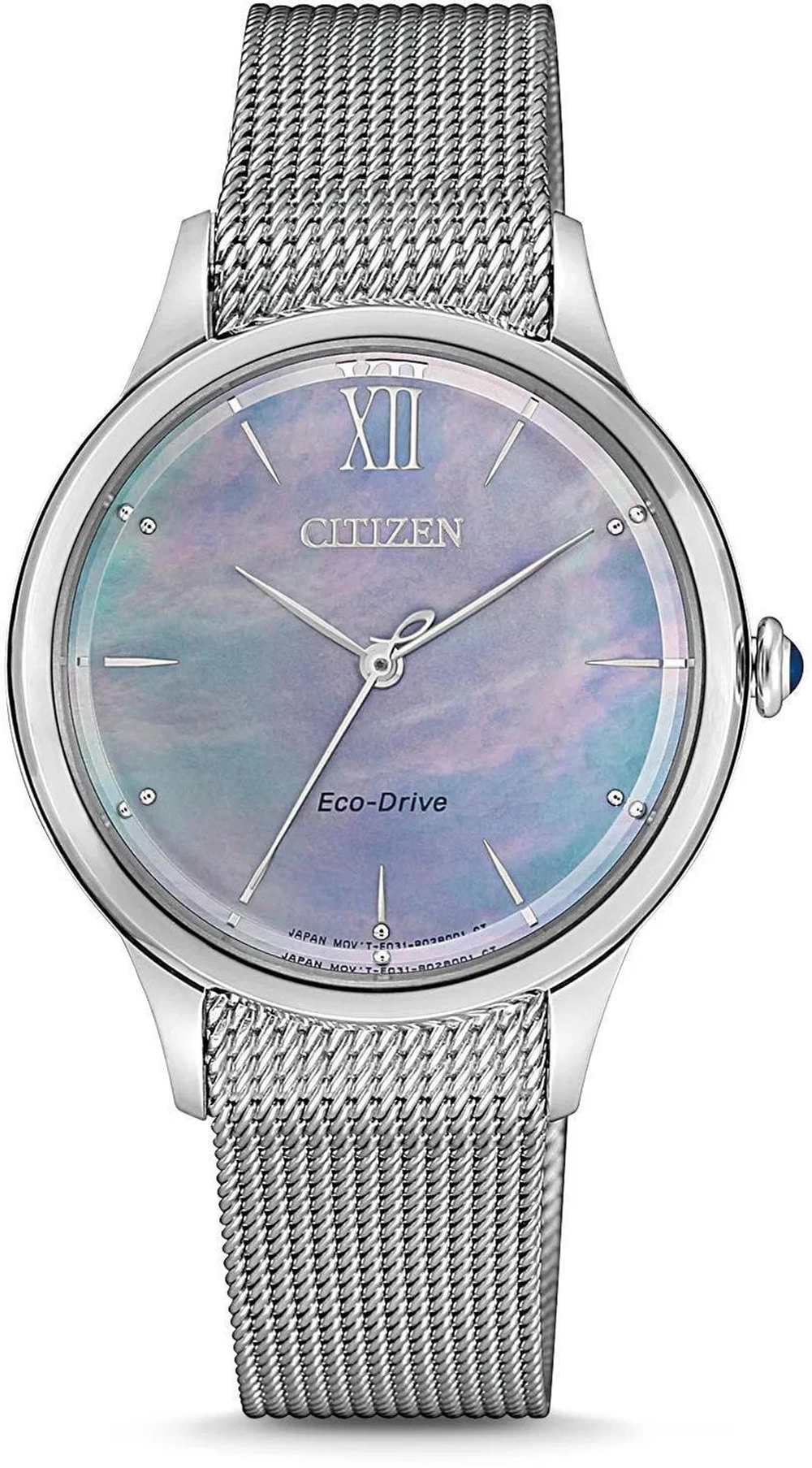 Женские японские наручные часы Citizen EM0810-84N