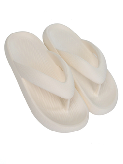 Шлепанцы женские белые