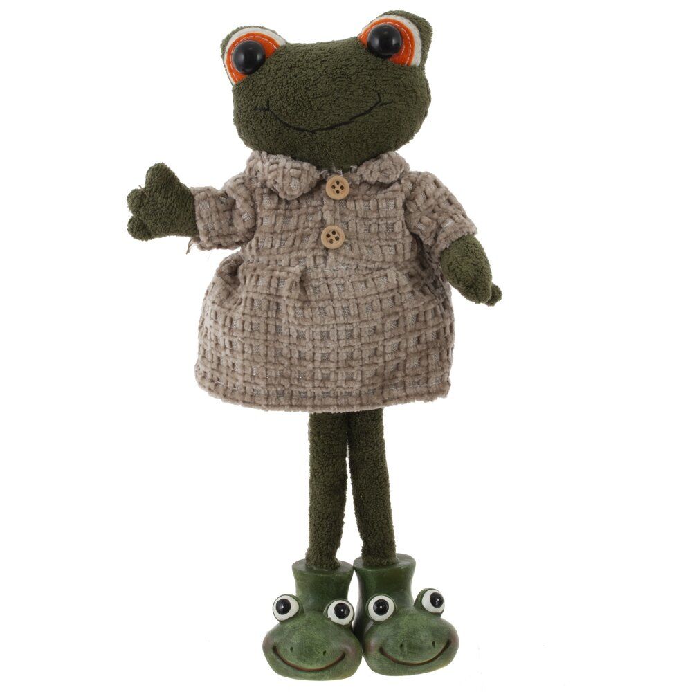 GAEM Игрушка набивная "Лягушка", L10 W7,5 H27 см, 2в.