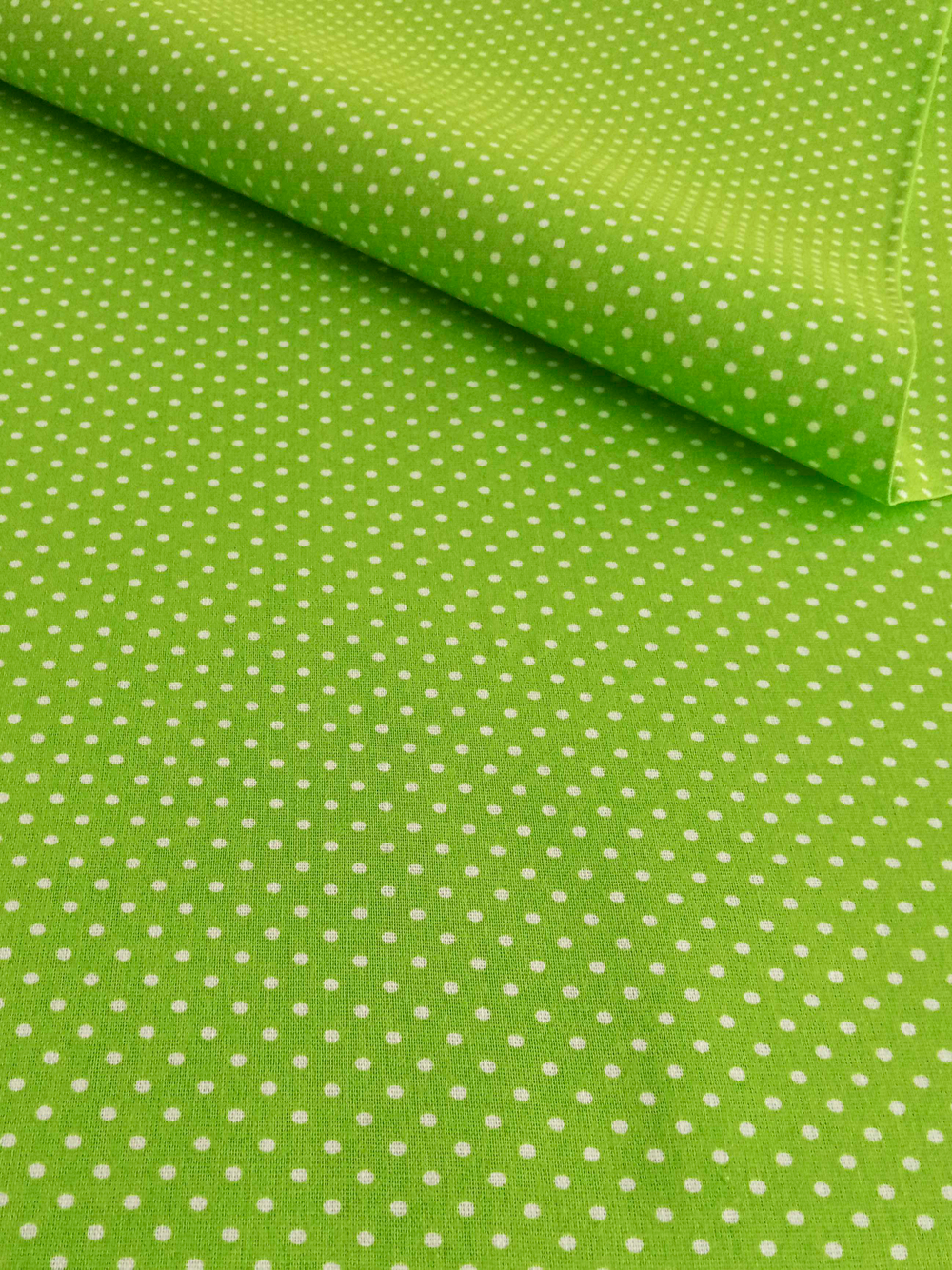 Ткань бязь плательная, рис. "Горох 2 мм", ширина 150 см, арт. 041