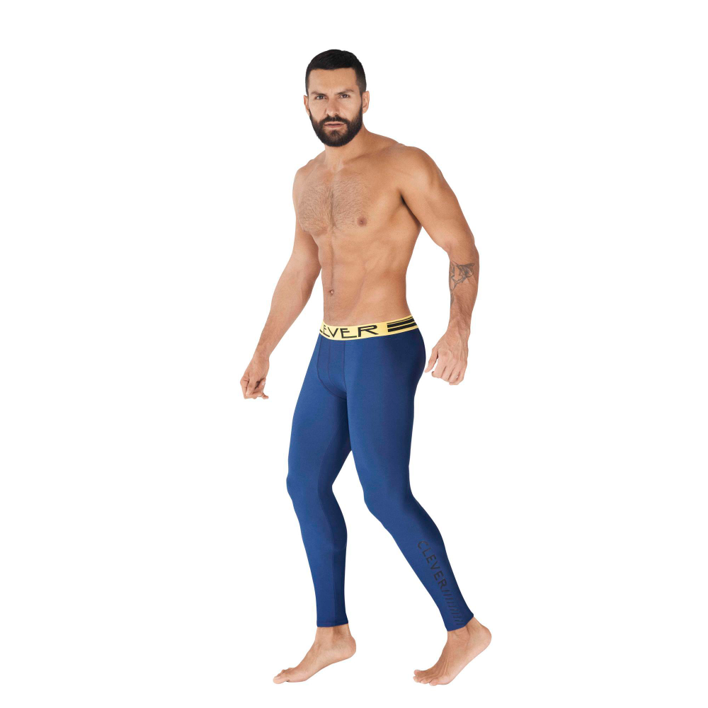 Мужские кальсоны синие Clever IDEAL LONG JOHNS 037208