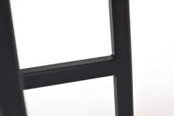 "Женева" интерьерный стол из HPL шестиугольный, D40, H55, цвет "серый гранит"