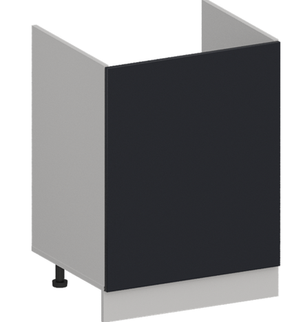 Кухня Модуль ШНМ 600М Графит / Индиго