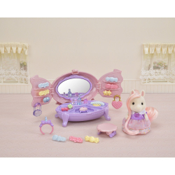 Sylvanian Families - Туалетные принадлежности с зеркалом + пони с розовыми волосами 5704 / артикул   5704  / GTIN 5054131057049