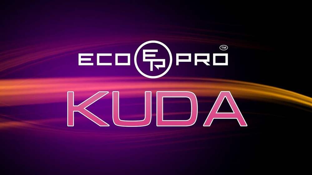 Раттлин Виб EcoPro Kuda 120мм 50г #023-Broken Lime