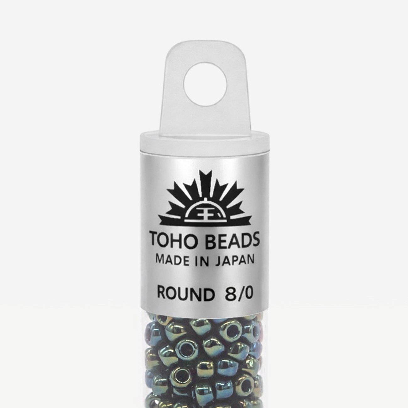 Японский бисер TOHO Round 8/0 (№84), металлизированный, непрозрачный глянцевый