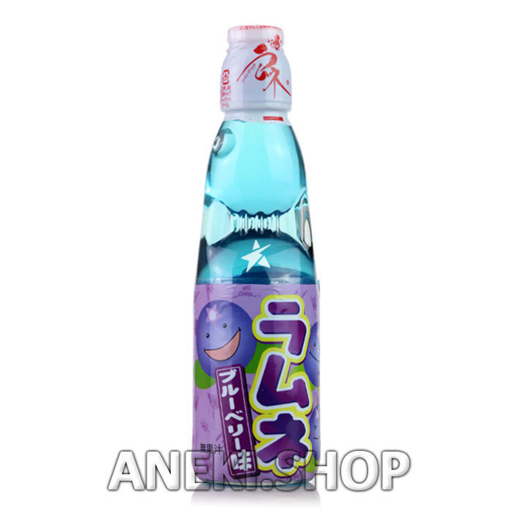 Напиток со вкусом черники 200 мл Ramune HATAKOSEN