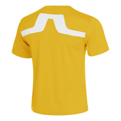 Мужское теннисное поло JLindeberg Active T-Shirt Men - Yellow