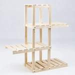 Стеллаж деревянный 80*60*28см «ФЕМИДА» 4 полки ДоброСад