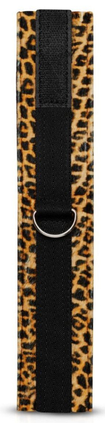 Стильный БДСМ-набор Gato 8-piece Set в анималистическом дизайне (Цвет: черный с леопардовым)