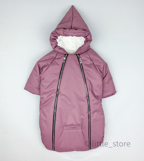 Конверт-комбинезон зимний "Галактика" лиловый