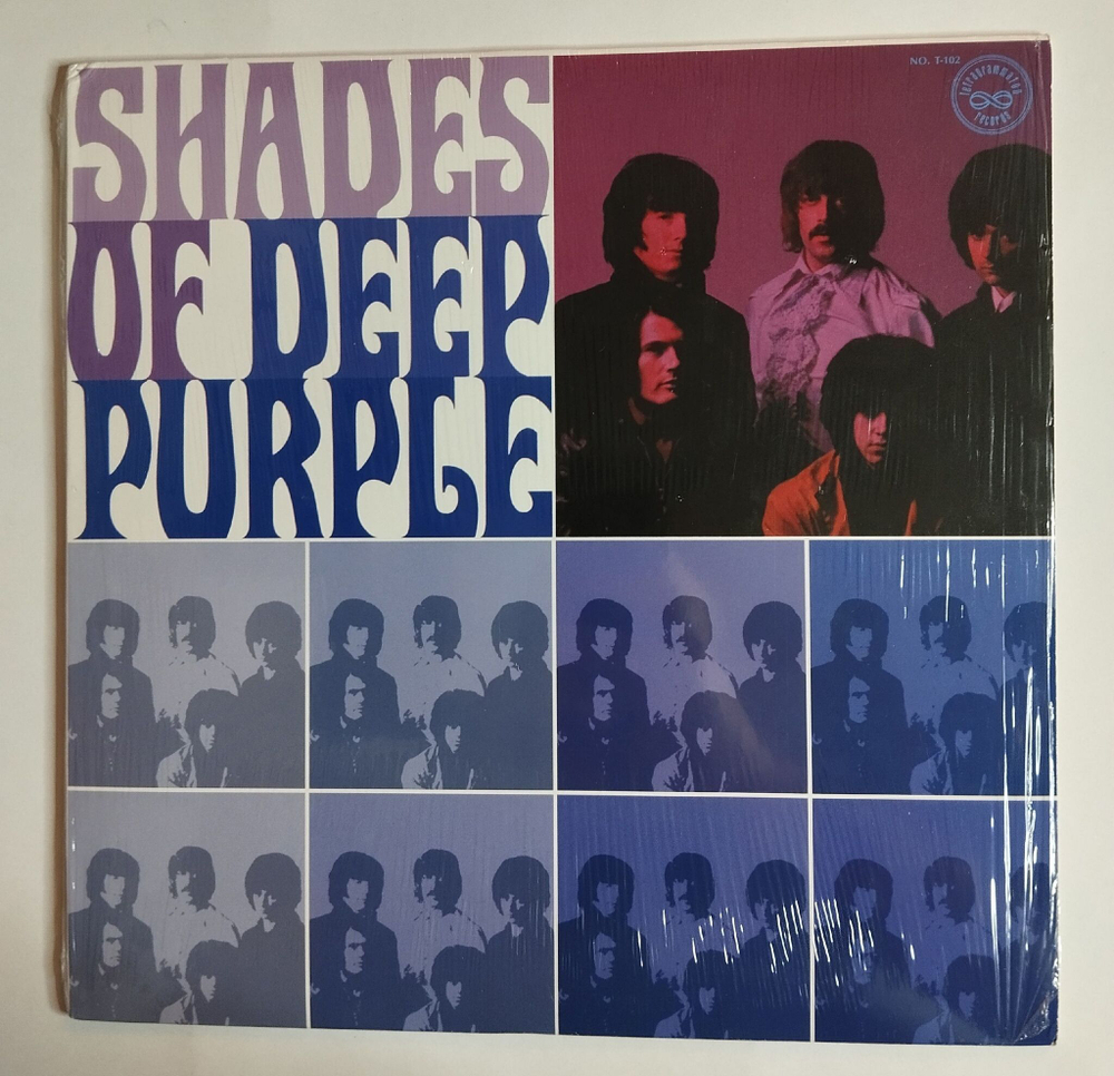 Винтажная виниловая пластинка LP Deep Purple Shades Of Deep Purple (USA 2006)