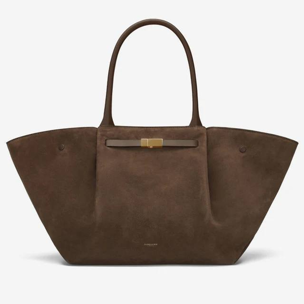 Сумка DeMellier The New York Mocha Suede & Mocha Smooth