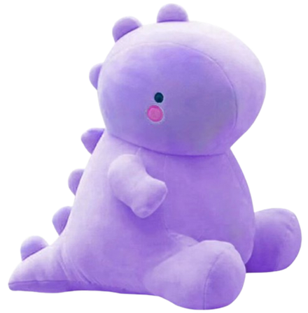 Мягкая игрушка Динозаврик фиолетовый