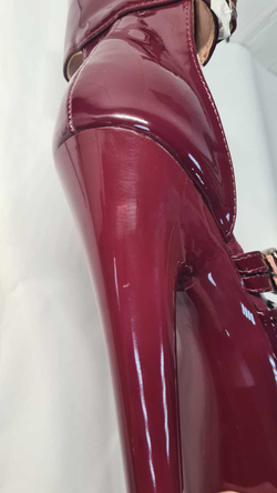 DIANA. Босоножки четверки. Лак - SHDS-017-4-lak-cher-sale39_012