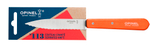 Нож столовый Opinel №113, деревянная рукоять, блистер, нержавеющая сталь, оранжевый, 001921