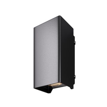 Уличный светодиодный настенный светильник 3W 3000К O505WL-L3B3K чёрный Shell Maytoni