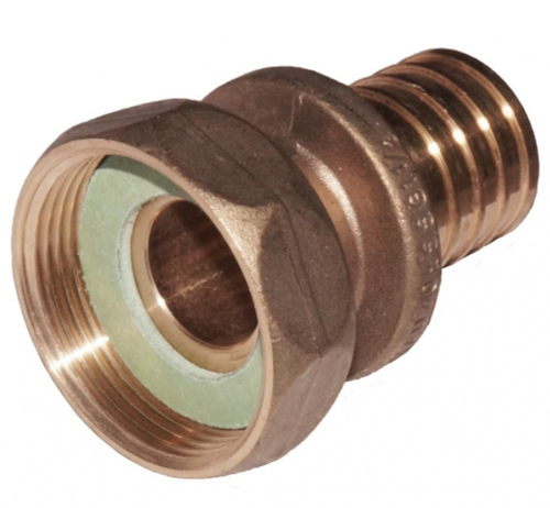 Р   (БРОНЗА) Муфта С НАК ГАЙКОЙ 20 х 3/4 ВН.  РХ  (200/50/10шт)