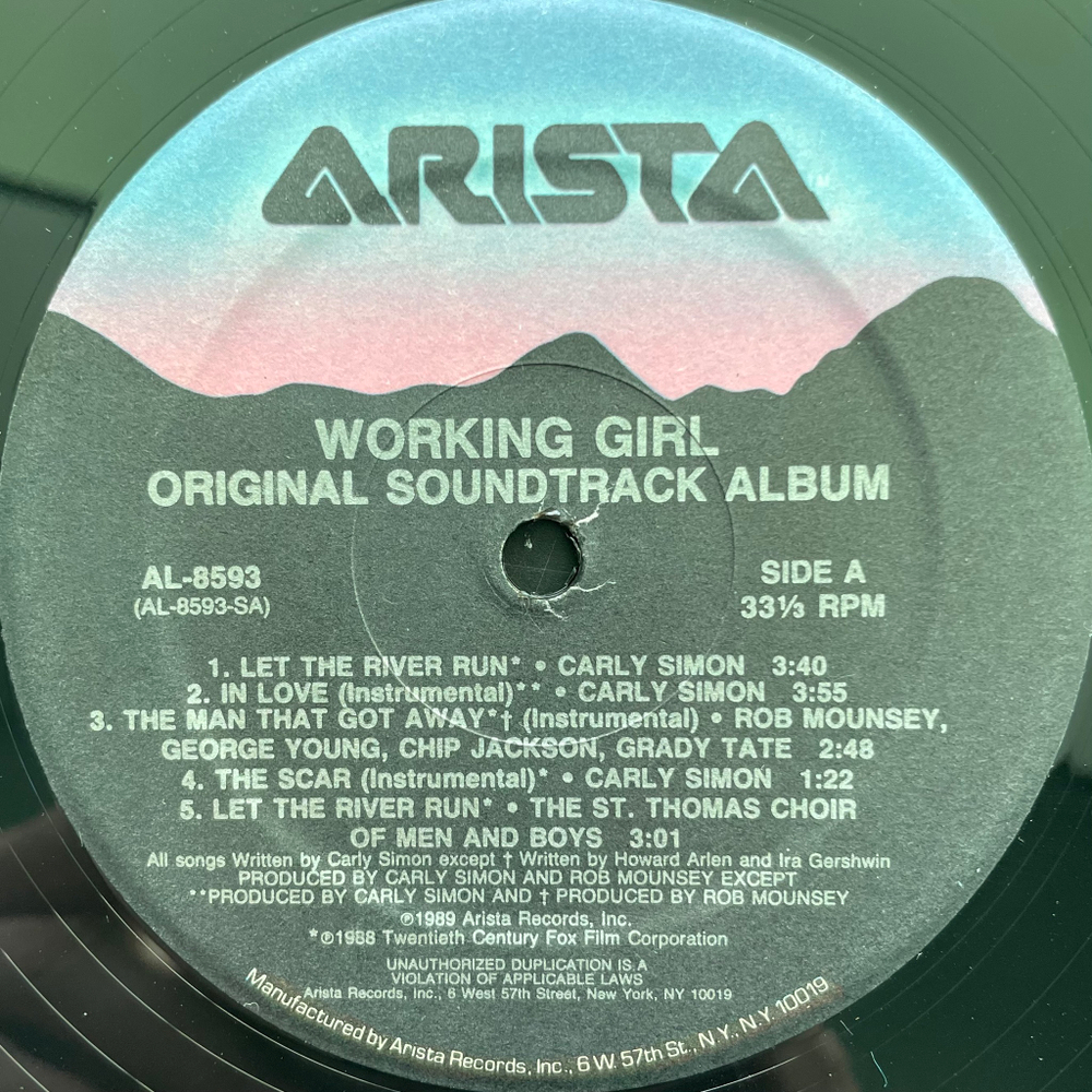 Working Girl - Original Soundtrack Album (США 1989г.)