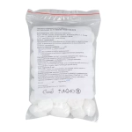 Тампон Емельянъ Савостин марлевый нестерильный диаметр 25 мм плотность 36 гр/м2 100 шт