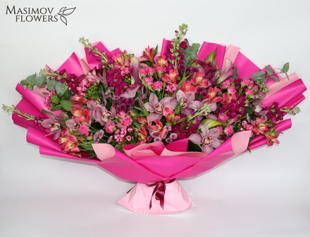 Букет "Сочный акцент"