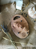 Доска разделочная из дерева сервировочная