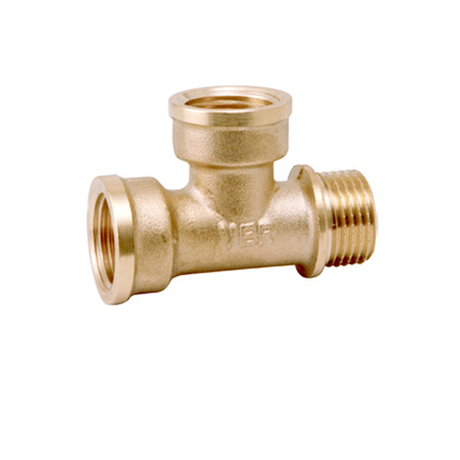 Тройник 1/2 внутреняя-внутренняя-наружная резьба VIEIR