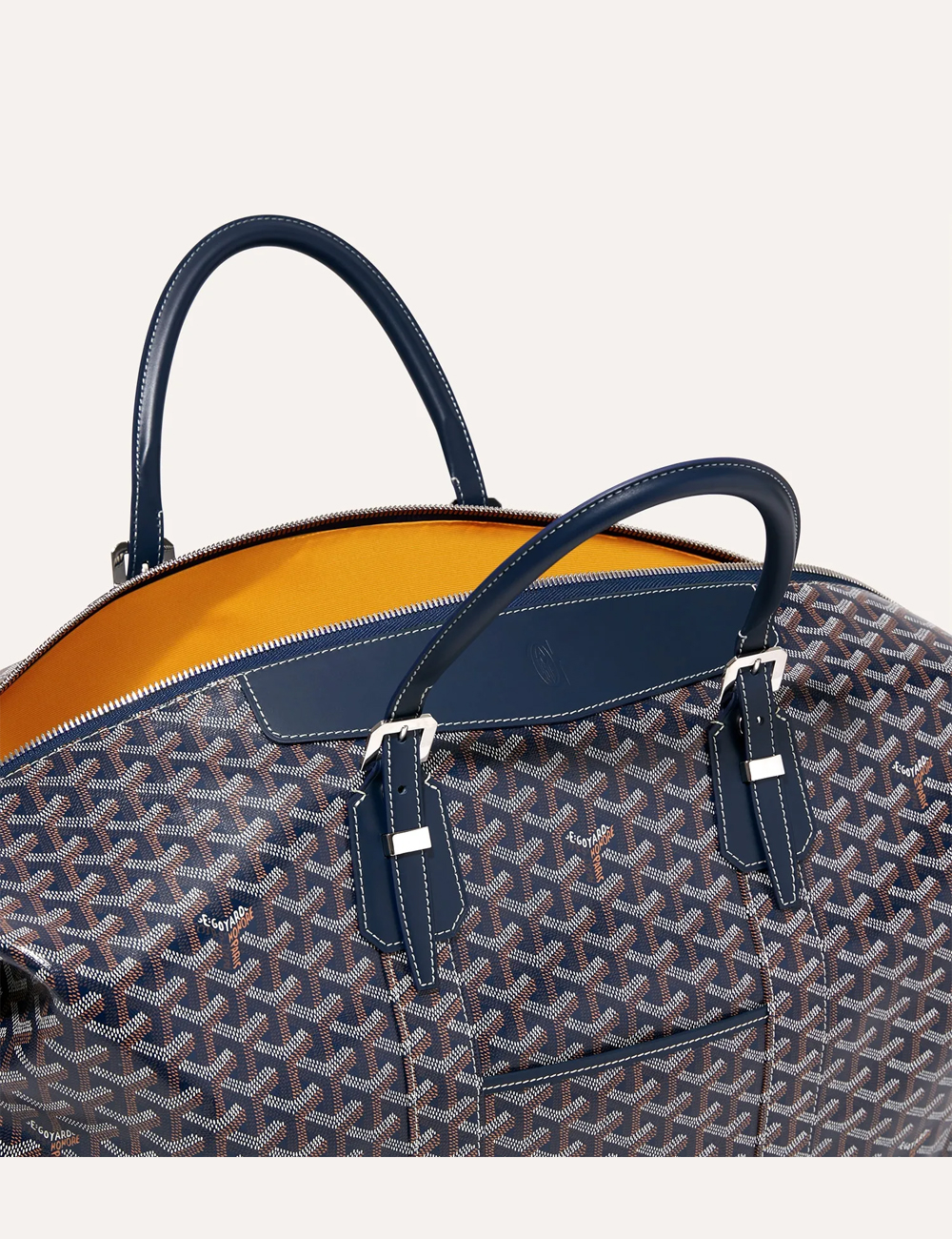 Goyard Bowling 55 PM Bag "Navy Blue"