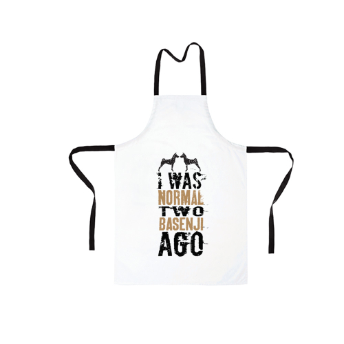 Фартук "2 Басенджи назад"
