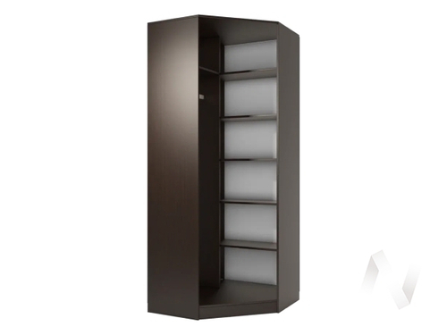 Шкаф угловой двустворчатый сек №7 Прихожая ДИАНА-4 (венге/дуб молочный)