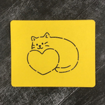 Кот с сердцем №7