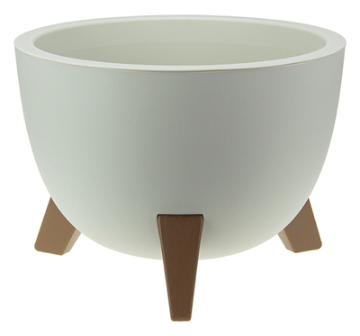 Кашпо ФЛОРИАН с внутренней вставкой на ножках D350 мм 12л