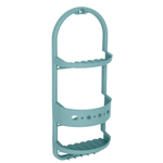 Полка для ванной комнаты подвесная 3 яруса, цвет бледно-бирюзовый