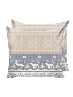 Наволочка комплект 2шт Сказка "Скандинавия" 70х70 см, перкаль