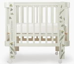 Детская кроватка-трансформер Happy baby Mommy Love в комплекте с расширением 160х70 sage