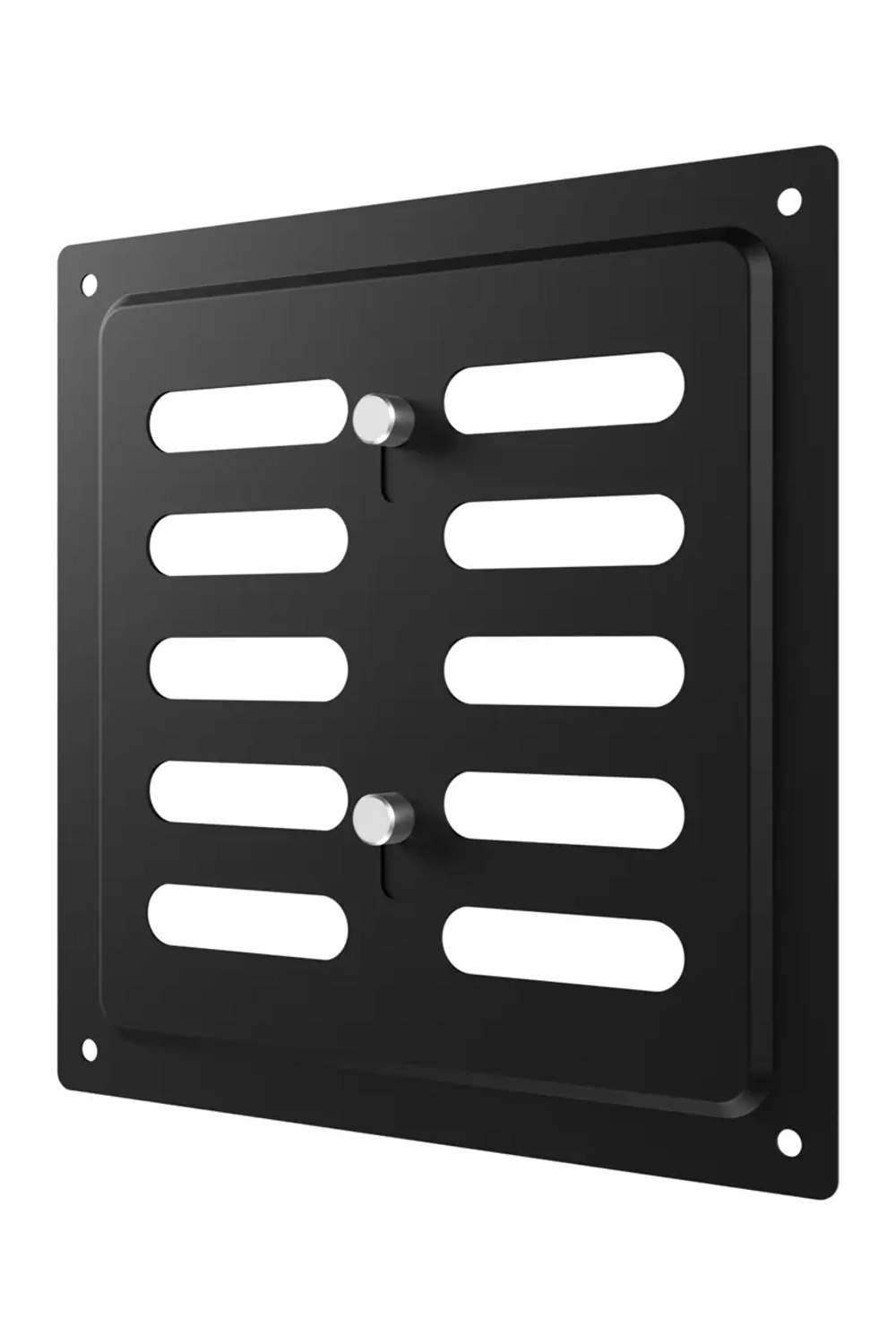 Решетка 1515MER метал. регулир. Black