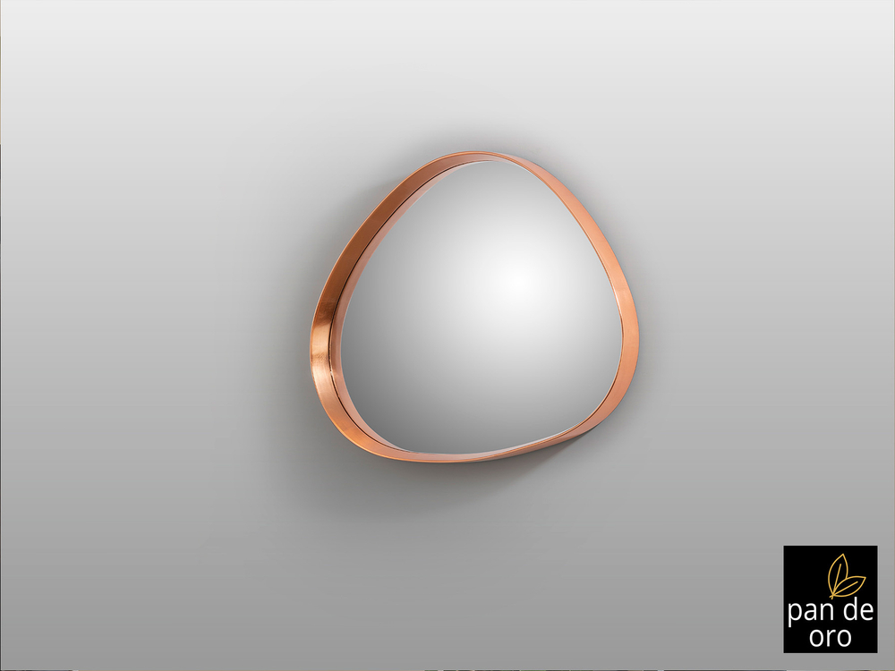 Julie Маленькое зеркало розовое золото