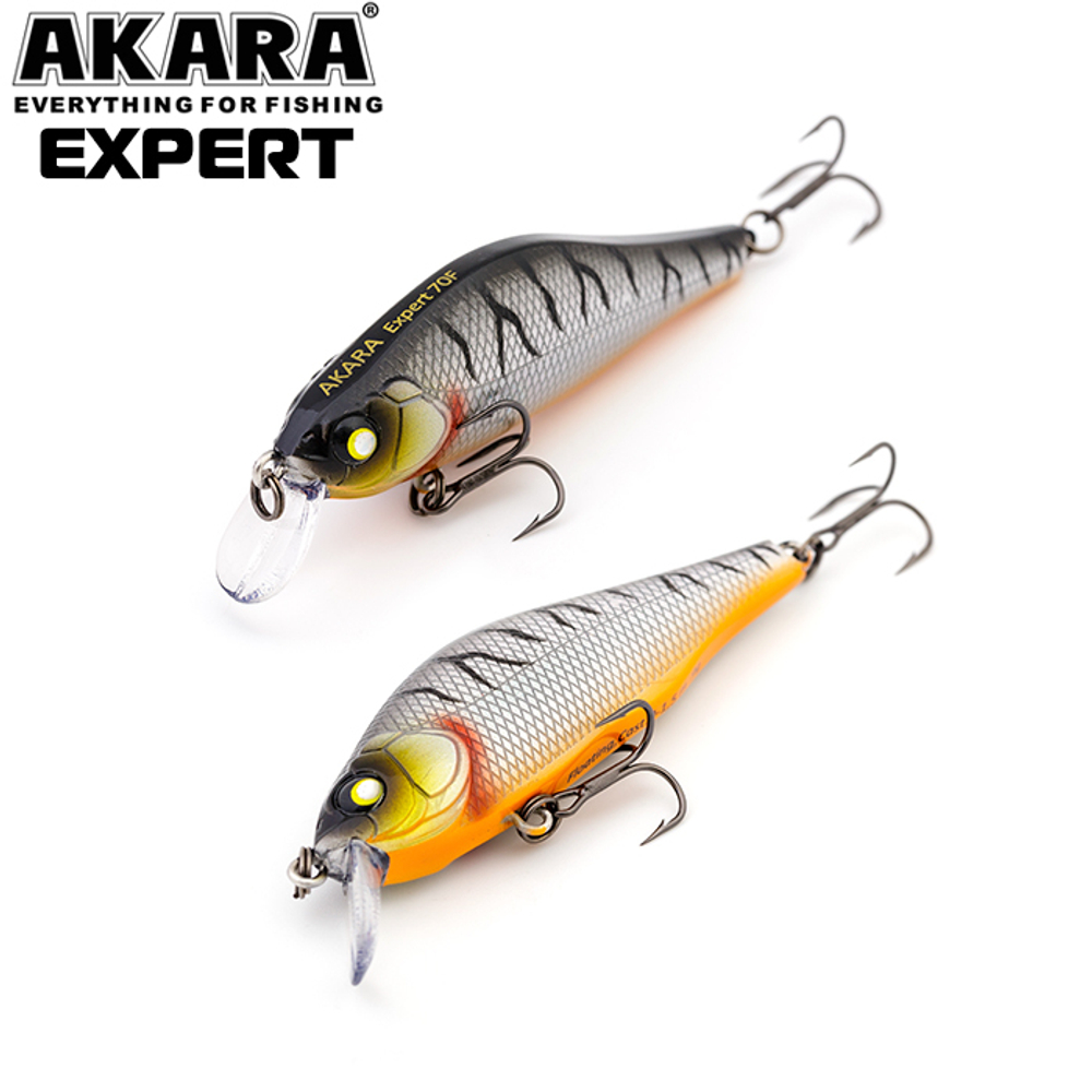 Воблер Akara Expert 70F 9 гр. (1/3 oz 2,8 in) A111