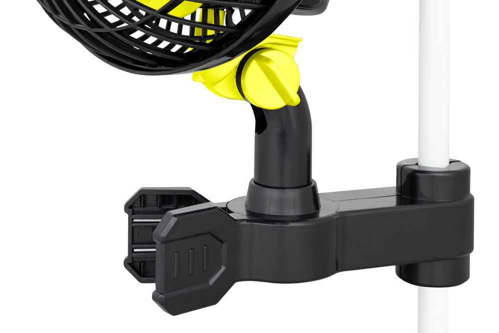 Прищепка на трубе 25 мм, осциллирующий узел, вид сбоку.