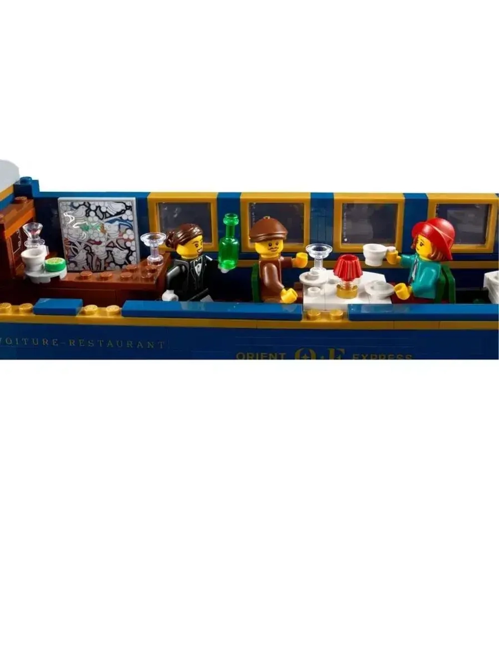 Конструктор Поезд Восточный экспресс 2540 деталей