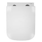 Унитаз подвесной Azario Teramo 340х490х350 безободковый, система слива "Скрытое торнадо", в комплекте с сиденьем микролифт (AZ-0052-UQ3)