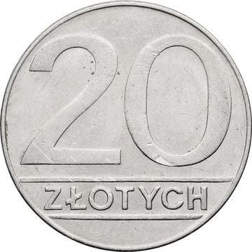 20 злотых 1990 Польша