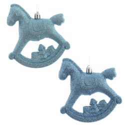 GAEM Набор из 2шт, Украшение новогоднее "Лошадка", L10 W5 H11 см
