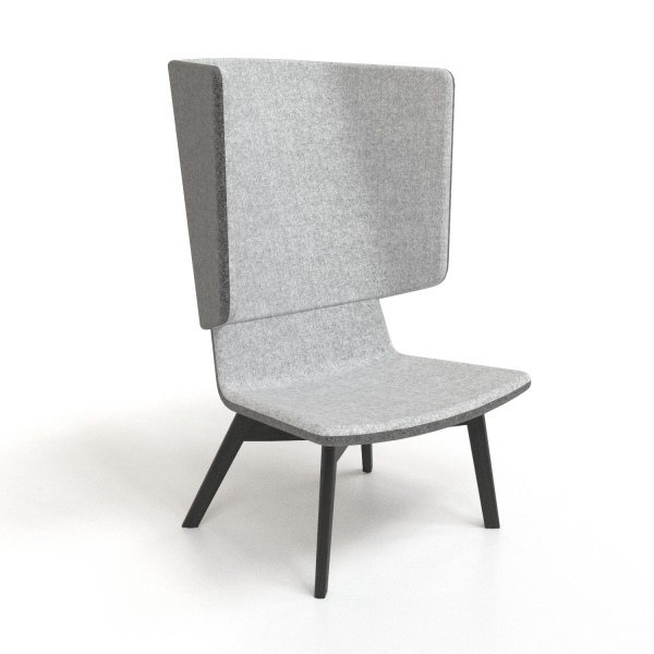 TWIST&SIT high back wood