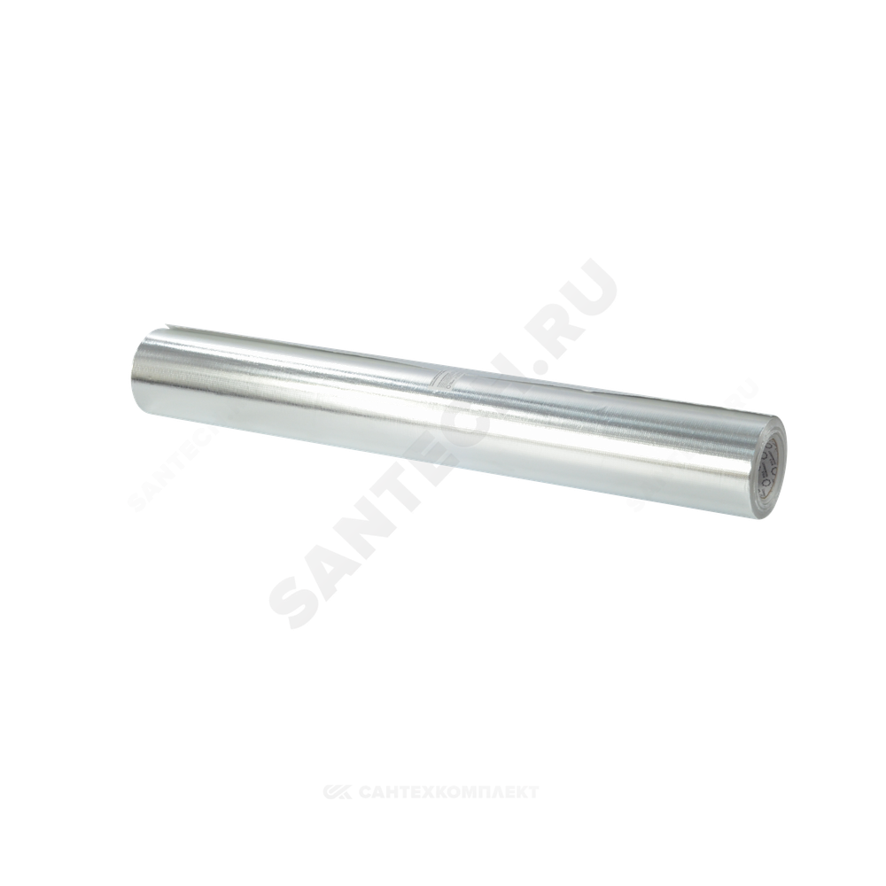 Стеклоткань ENERGOPACK TK SK 1000х25 самоклеящийся с покрытием алюминий рулон Energoflex EPKR125TKSK