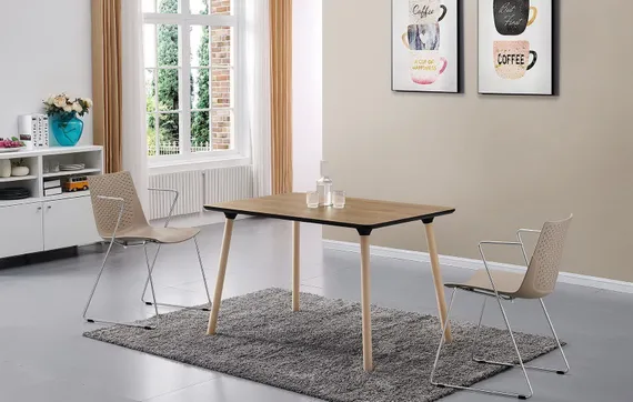 Стол Corner 120х80 орех | Купить в Hallberg.ru