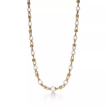 Колье из жёлтого золота с жемчугом, Tiffany ⚜️Hard Wear Pearl