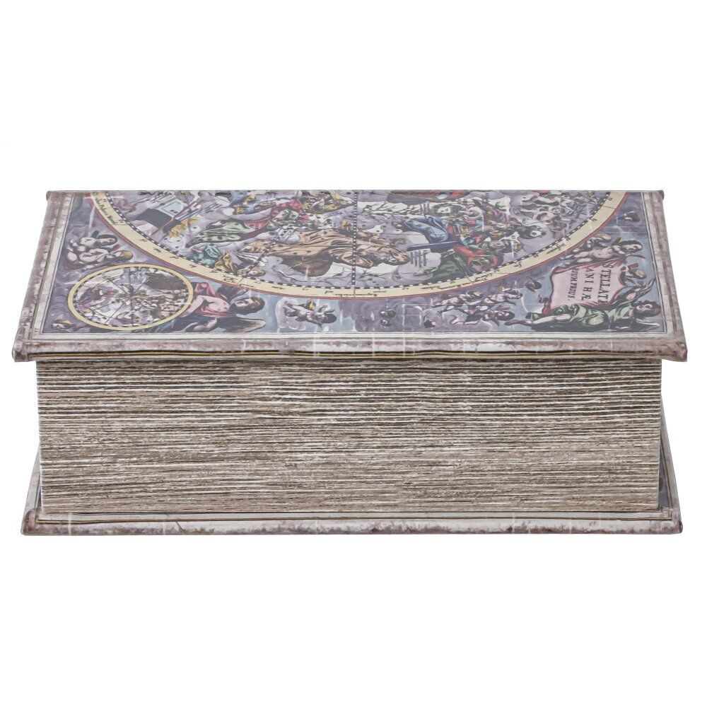 GAEM Шкатулка-книга с замком, L16 W7 H22 см