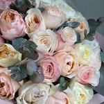 Ароматный букет роз "Нотки весны"